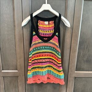 Colorful Knit Tank Top